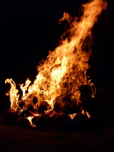 camp fire